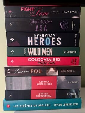 Livres Romance en Français | 9 Livres